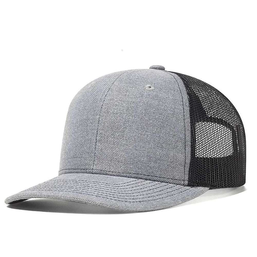 Summer Men's And Women's Mesh Breathable Low Cut Unstructured Baseball Cap, Adjustable Y260304