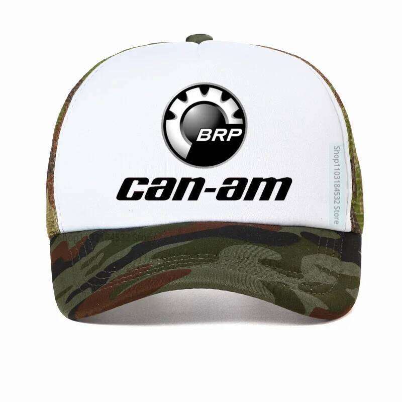 Brp Can am Auto Baseball Cap Fashion Sports Personality Dad hat Adjustable Mesh Breathable Snapback hats Y260304