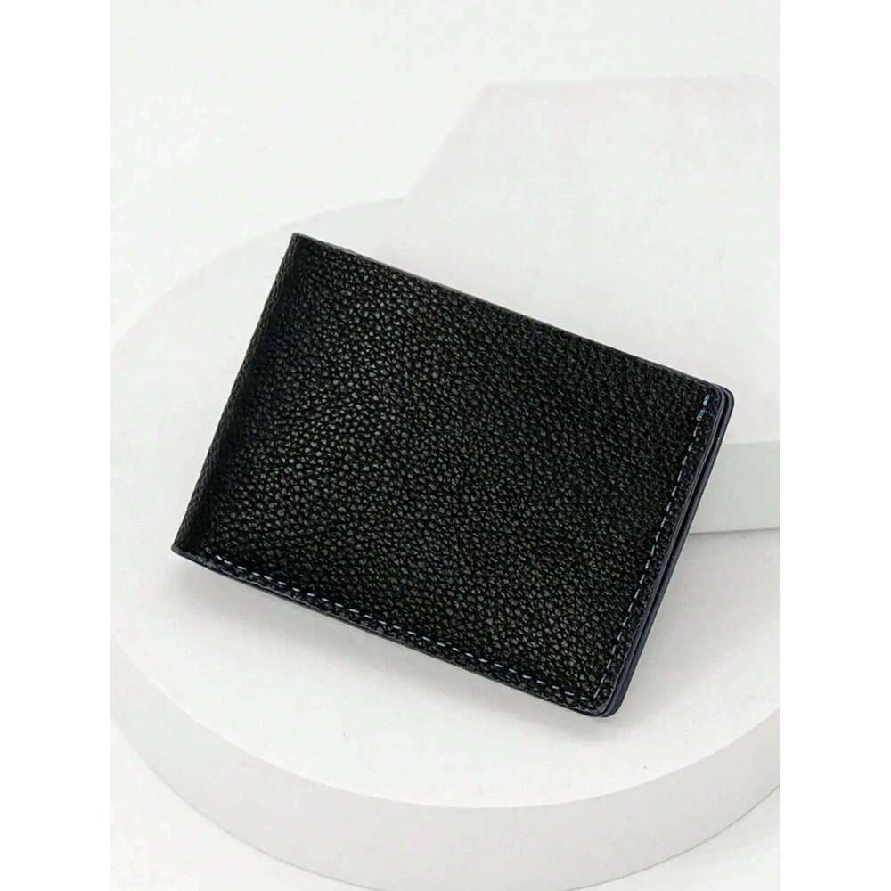 Men's Slim Mini Short Wallet - Compact Multi-Card Slots Lightweight Pocket-Friendly Design, Ideal Gift For Men C260304