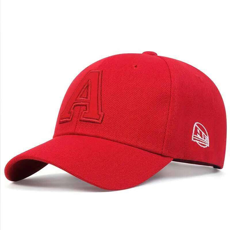 Letter A Embroidery Baseball Cap Fashion Hip Hop cotton Snapback Dad Hats outdoor sports sun Hat Trucker Caps gorras Y260304