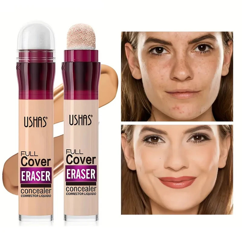 12 colors facial concealer sponge head matte liquid foundation oil-control long-lasting BB creamwaterproof brightening makeup 260305