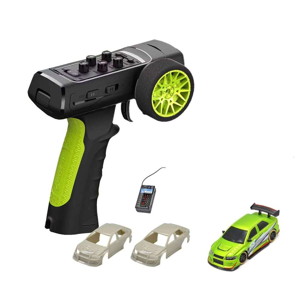 Turbo Racing 1:76 C66 Drift RC Car with Gyro Full Proportional 2.4G 5CH Radio Remote Control RTR Desktop Toys For Christmas Gift Z260304