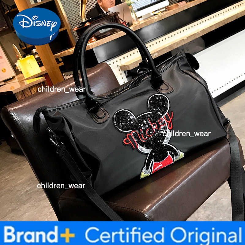 Disney Mickeys New Diaper Bag Handbag Cartoon Fashion Baby Diaper Bag Large Capacity Baby Bag Multifunctional Travel Handbag H260305