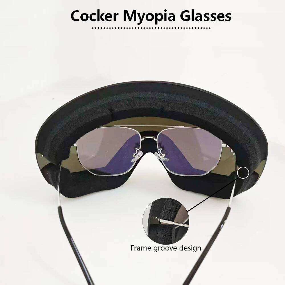 Winter Sports Gear Ski Goggles HD Protective Lenses Windproof Breathable Dustproof Sandproof Man Woman Fashion Accessories S260304