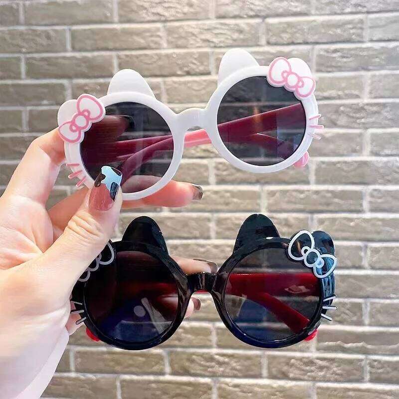 Children's Lovely Sunglasses Baby's New Bow Fashion Sunvisor Sun Glasses Summer Girl Kids Cute Eyewear Z260305