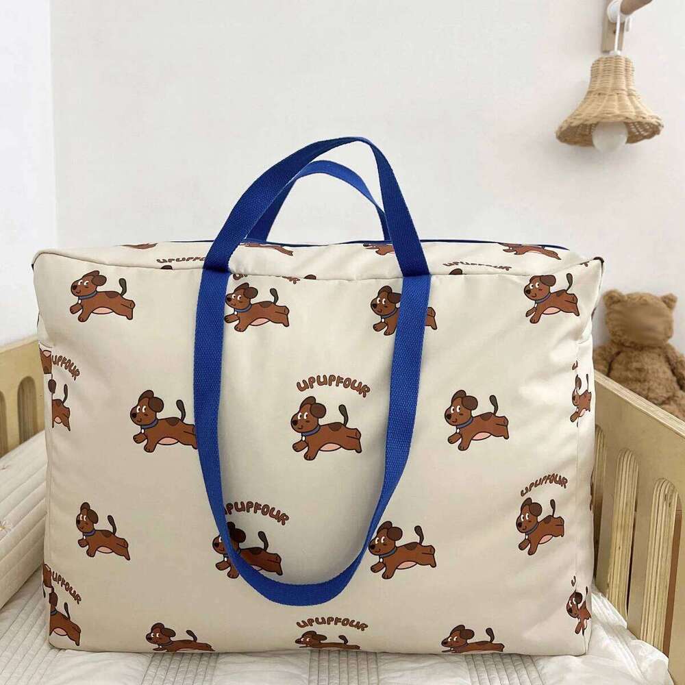 Extra-Large Capacity Quilt Bag Waterproof Travel Luggage Organizer Home Clothing Storage Pouch Z260304
