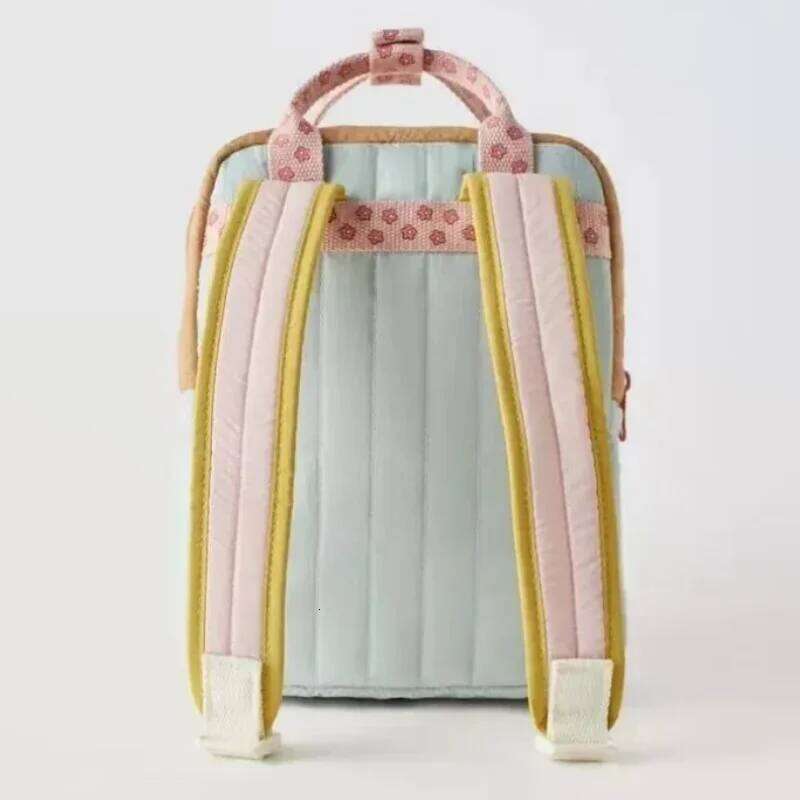 New Lightweight Backpack Shopping Children's Cute Sunflower Pendant with Colorful Small School Bag Z260304