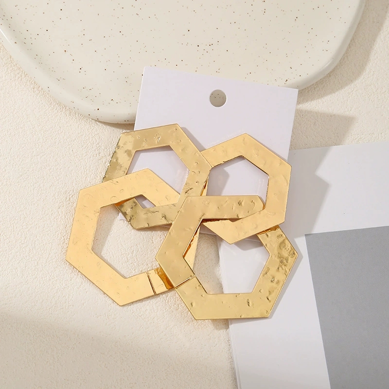 Trendy Statement Pieces Streamlined Post Ear Closures Complement Any Outfit