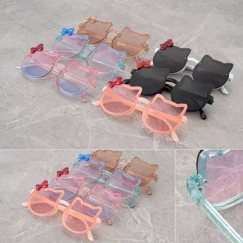 2025 Glasses, Gradient Children's Sunglasses Girls' UV375 Protection, Baby Cute Cartoon Z260305