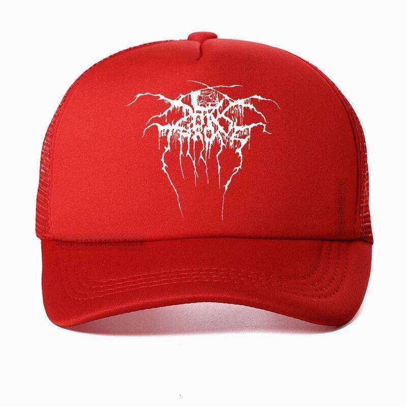 Darkthrone New Death Band men hat rock Logo hats Black Metal Mayhem Dimmu Borgir Taake Dark Throne Baseball cap Y260304