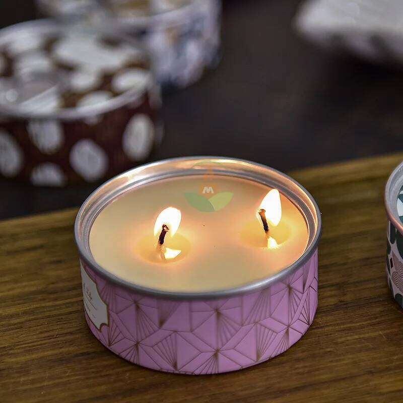 aromatherapy handmade soy wax creative Makou iron fragrance souvenir can candle W260304 W260305