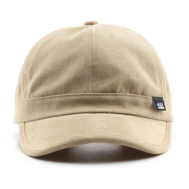 Short Brim Baseball Cotton Men Women Soft Vintage Dad Hat Adjustable Trucker Style Low Profile Cap Y260304