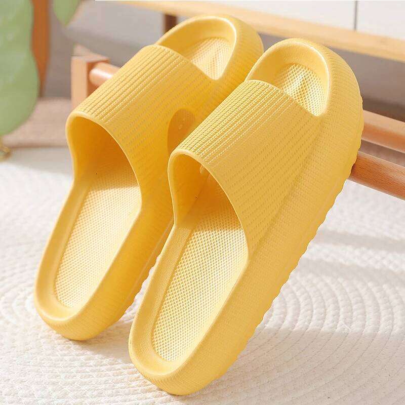 Kidmi Summer Thick Sole Household Softsole Slippers Antiskid Breathable Shoes Flat Sandals For Women