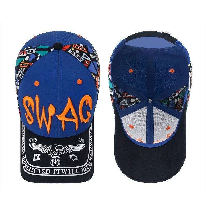 New Casual Fashion Letter Embroidery Printing Baseball Cap Outdoor Sunscreen Sunshade Hat Y260304