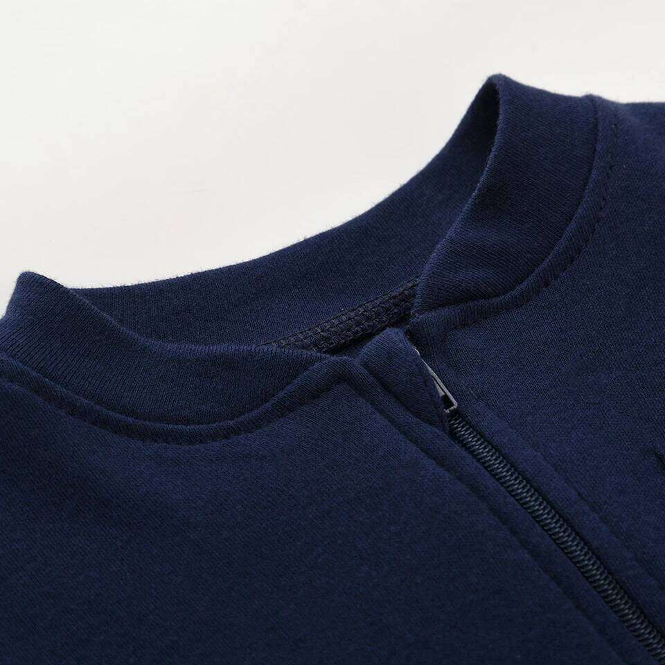 100% Cotton Newborn Baby Clothes Solid Color Jumpsuit Rompers Zipper Infant Boys Girls Spring Bottoming Shirt Jumpsuits Footed Z260304