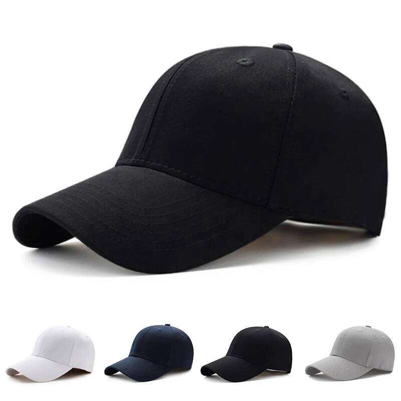 Simple Solid Color Unisex Plain Curved Sun Visor Hat Outdoor Dustproof Baseball Cap Adjustable Leisure Caps Men Women Y260304