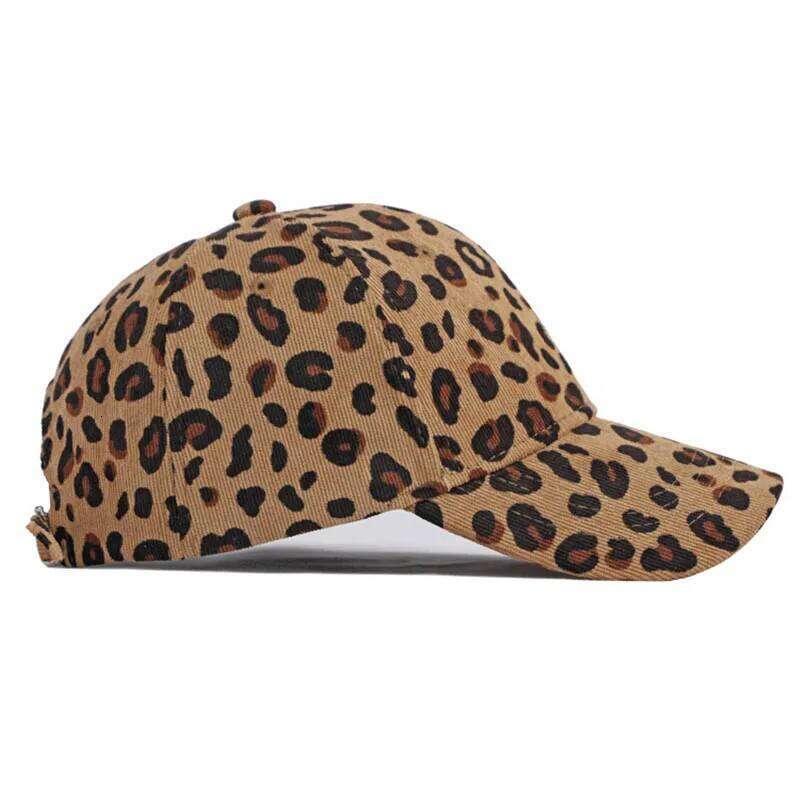 Women Winter Leopard Corduroy Baseball Cap Men Retro Snapback Hip Hop Hat Accessories Cotton Plain Pattern Warm Hats Y260304