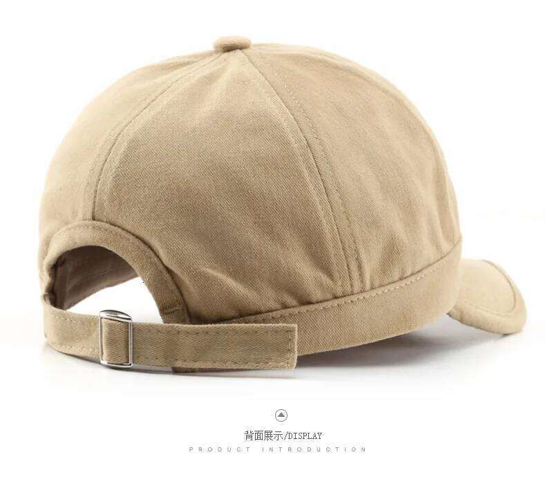 Short Brim Baseball Cotton Men Women Soft Vintage Dad Hat Adjustable Trucker Style Low Profile Cap Y260304