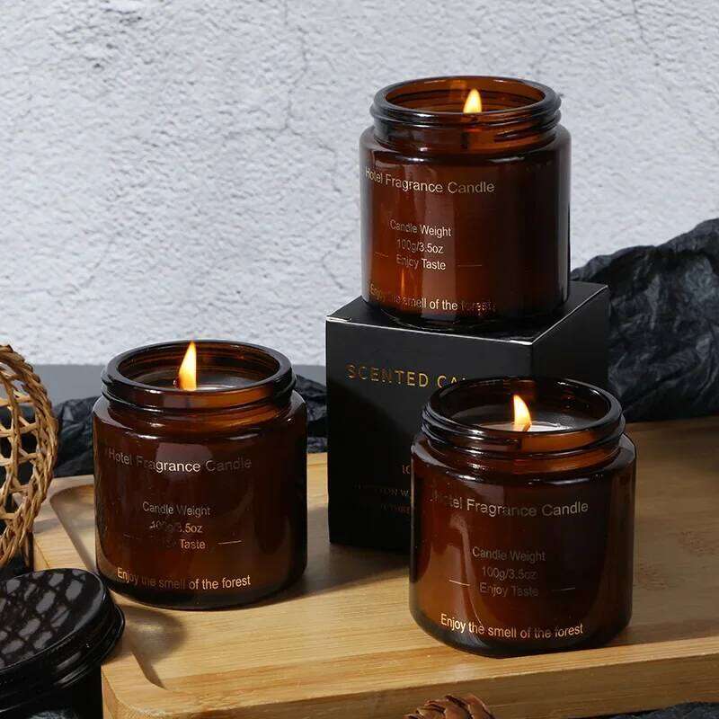 Scented Candles Soy Wax Aromatherapy Friend's Souvenir Smoke-free Fragrance Candle Jar Glass m W260304 W260305
