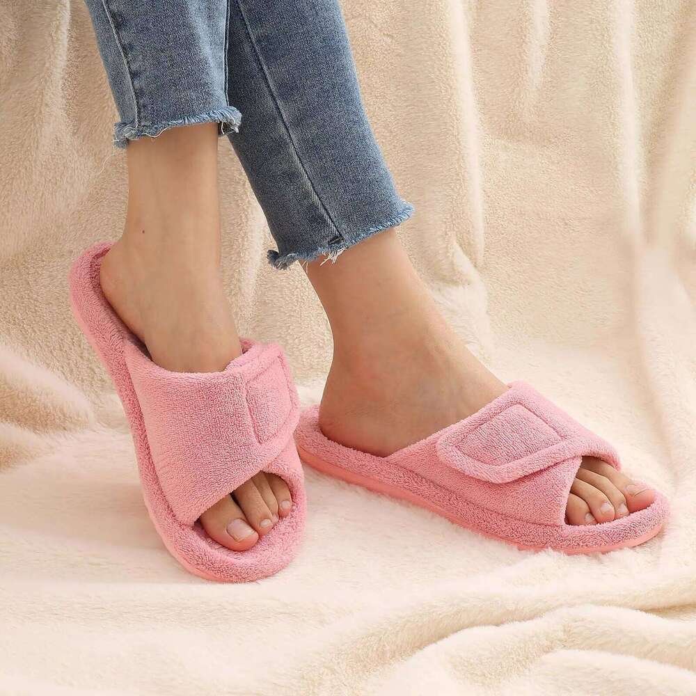 Kidmi Orthopedic New Indoor Arch Support For Women Casual Soft House Slippers Flat Slides