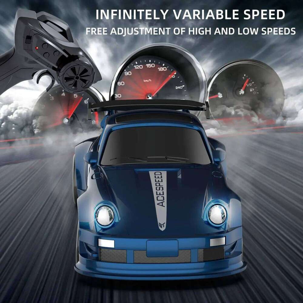 THE LINK RC FQD10 1/20 Challenger Remote Control Fully Proportional 4WD Gyroscope Drift Car Racing Simulation Model Toy Gift Z260304