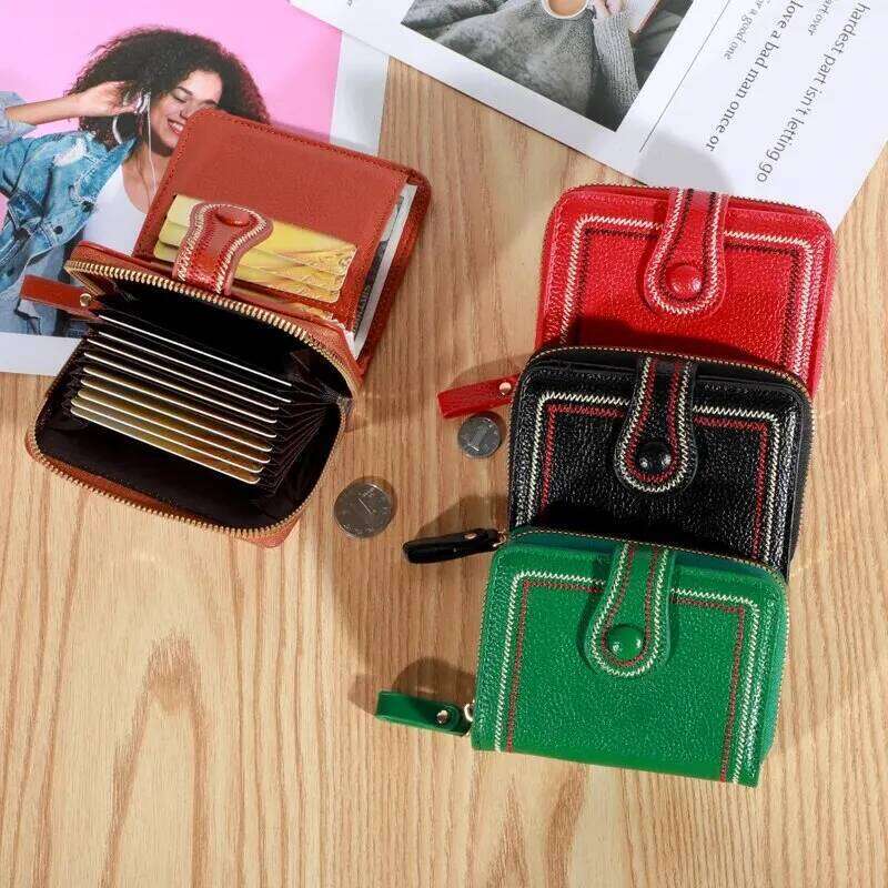 2023 Trendy Design Women's Wallet Small Shoulder Strap Card Holder Mini Bag C260304