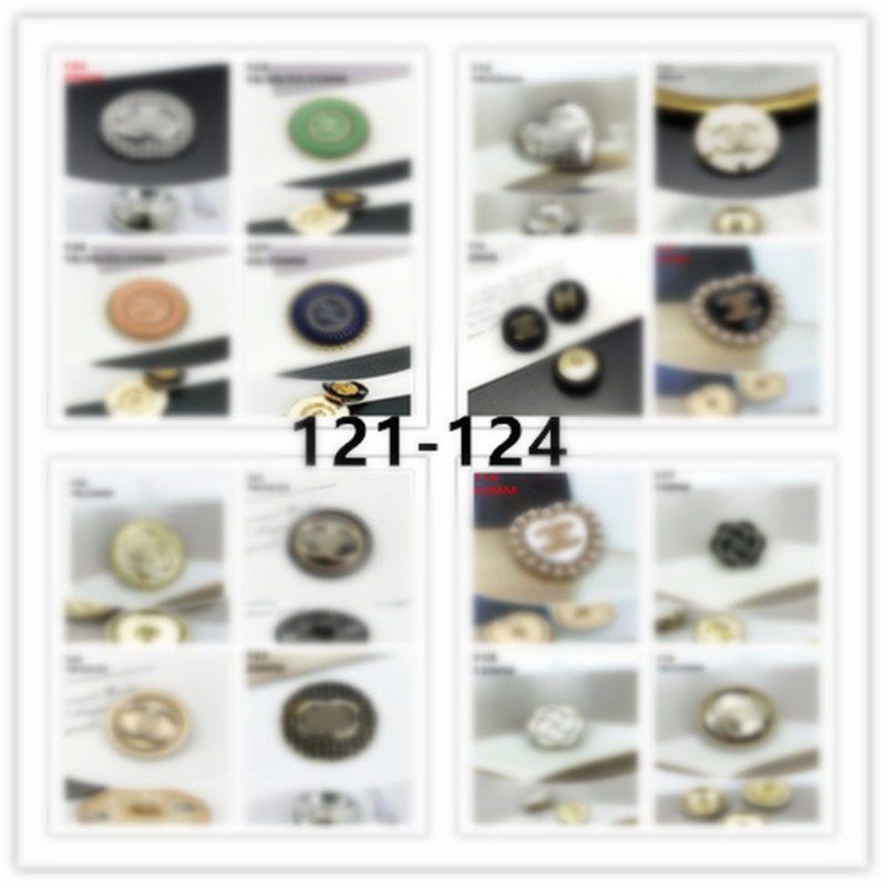 4 pieces/bag Premium Quality Jacket/Suit Buttons Set with Elegant Design Available Sizes from 10mm to 25mm 112-124