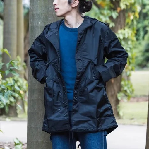 NON STOCK M51 Pie Overcome Jacket Nylon Fishtail Windbreaker PARKA 260302