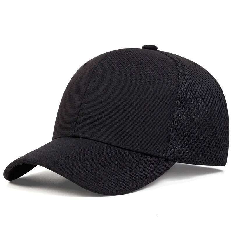 Adult Back Closed Baseball Cap for Small Head Lady Man Blank Hiphop Snapback Hat Fitted Flat Caps 58cm to 60cm Y260304