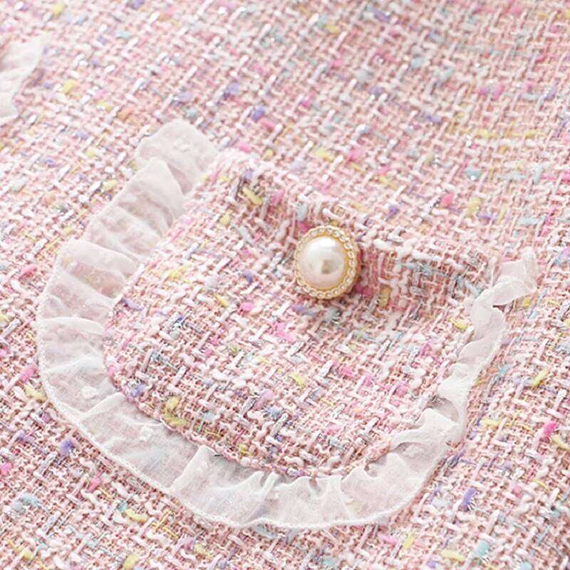 Cute Baby Girls Dresses Spring Autumn Puffle Sleeve Kids Princess Clothes Plaid Doll Collar Party Teens Wear for 6 8 10 12 Years Z260305
