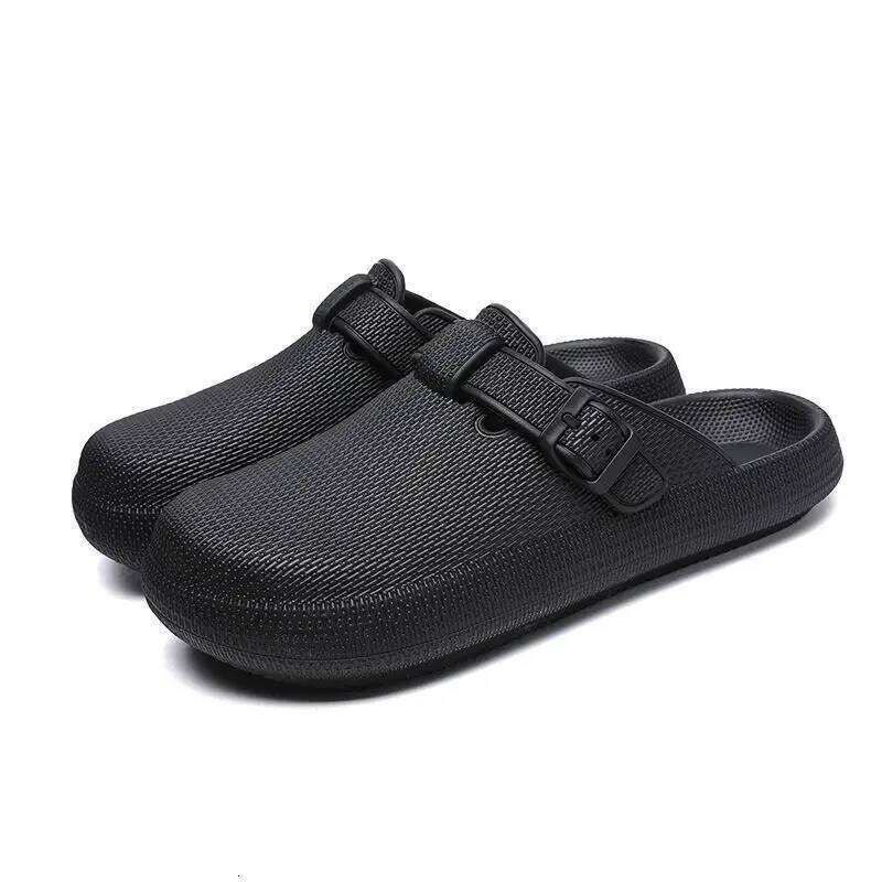 Kidmi Fashion Clogs Garden Summer Nonslip Beach Slippers EVA Flat Sandals Casual Waterproof Men Shoes
