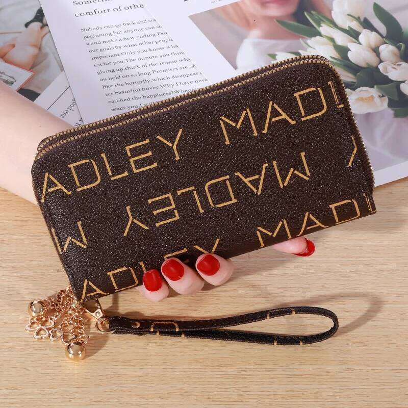 Large-capacity Simple Long Wallet, Faux Leather Zipper Purse, Casual Multifunctional Clutch Bag C260304