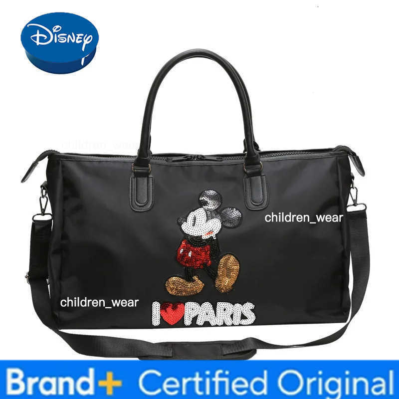 Disney Mickey New Diaper Bag Handbag Cartoon Cute Portable Baby Bag Multifunctional Large Capacity Baby Urine Bag High Quality H260305