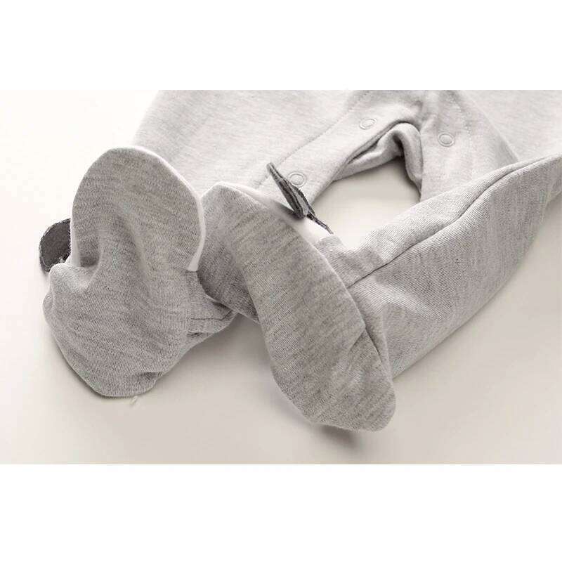 Kiddiezoom Fashion Red Puppy Print Unisex long Sleeve Causal Baby Boy Girl Rompers Soft 100%Cotton Newborn Jumpsuits Clothing Z260304