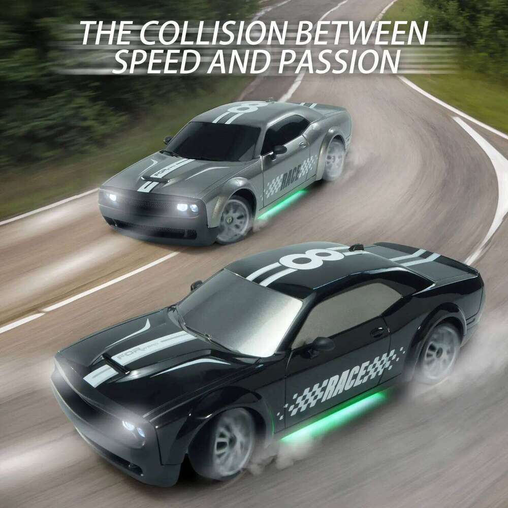 Dodge Hellcat Professional Remote Control Rc Racing With 4WD 2.4G High Speed Drift Car Children's Toys Z260304