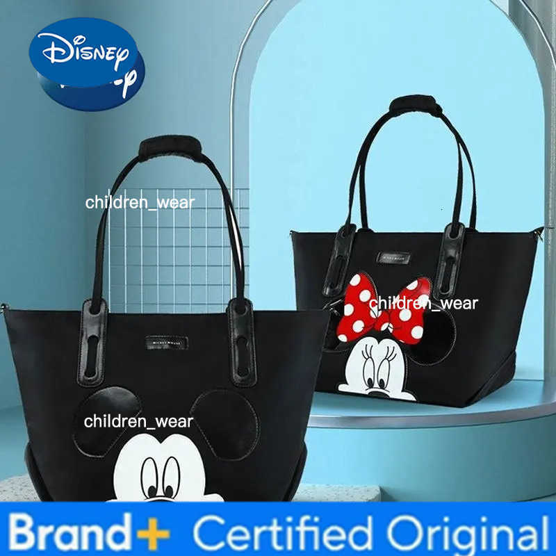 Disney Mickey Original New Diaper Bag Handbag Luxury Brand Baby Diaper Bag Large Capacity High-quality Cartoon Fashion Baby Bag H260305
