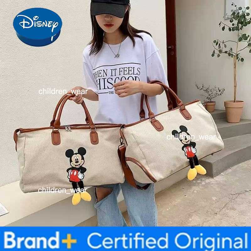 Disney Mickey New Diaper Bag Handbag Luxury Brand Diaper Bag Baby Bag Large Capacity Cartoon Portable Baby Diaper Handbag H260305