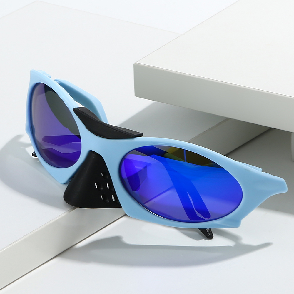 Designer Sunglasses Trendy European and American outdoor cycling sunglasses for men and women, polarized, UV-protective, sporty, stylish, and unique goggles