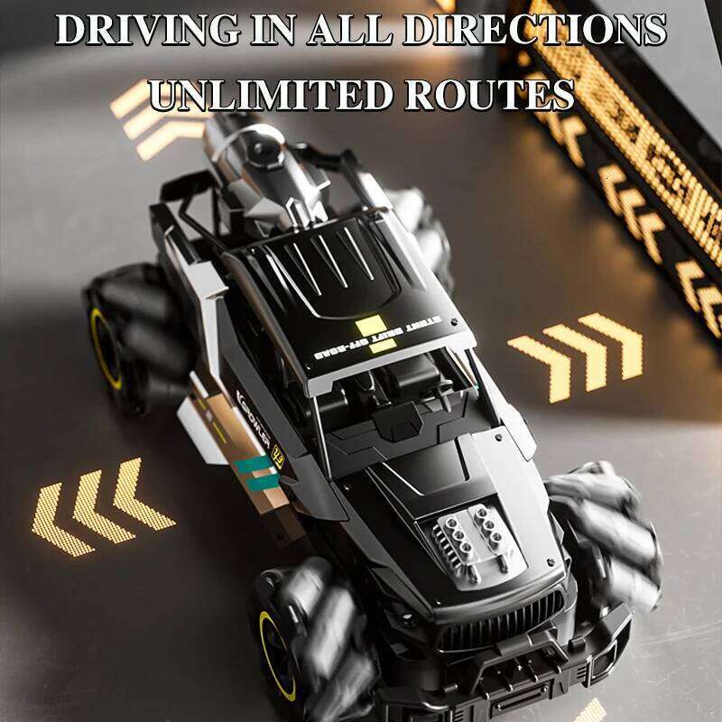Y3 4WD Alloy Off-Road RC with Lights Drift Gesture Remote Control Toy Car for Kid Boy Christmas Gift Indoor Outdoor Z260304