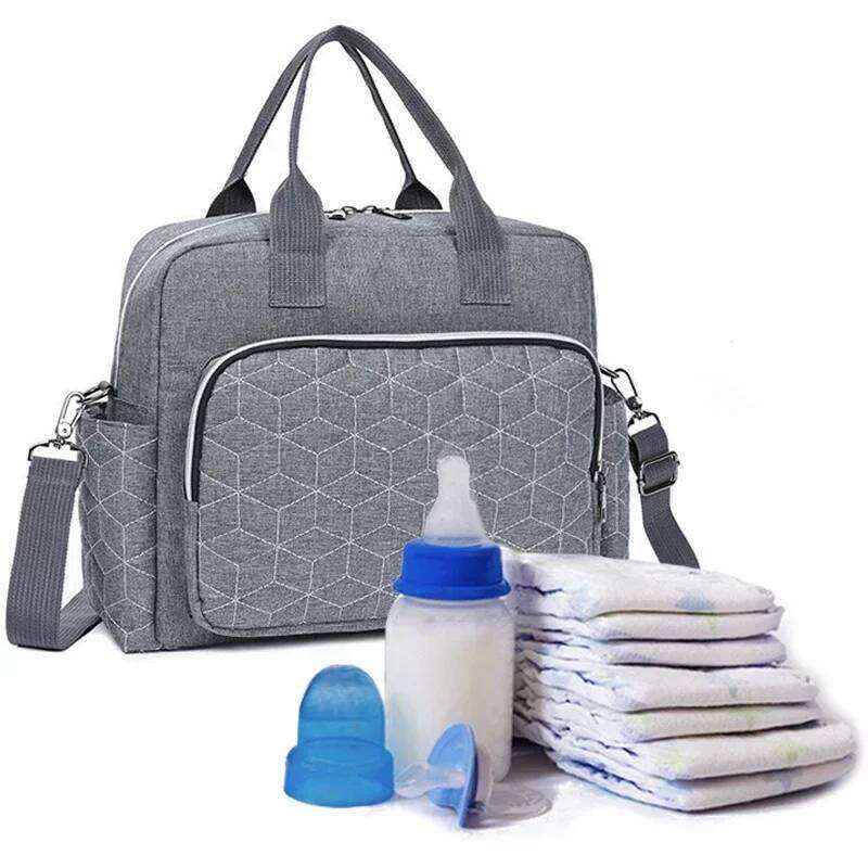 Nappy Mummy Bag Waterproof Travel Baby Diaper for Mom Stroller Mommy Maternity Totes Shoulder Bags Z260304