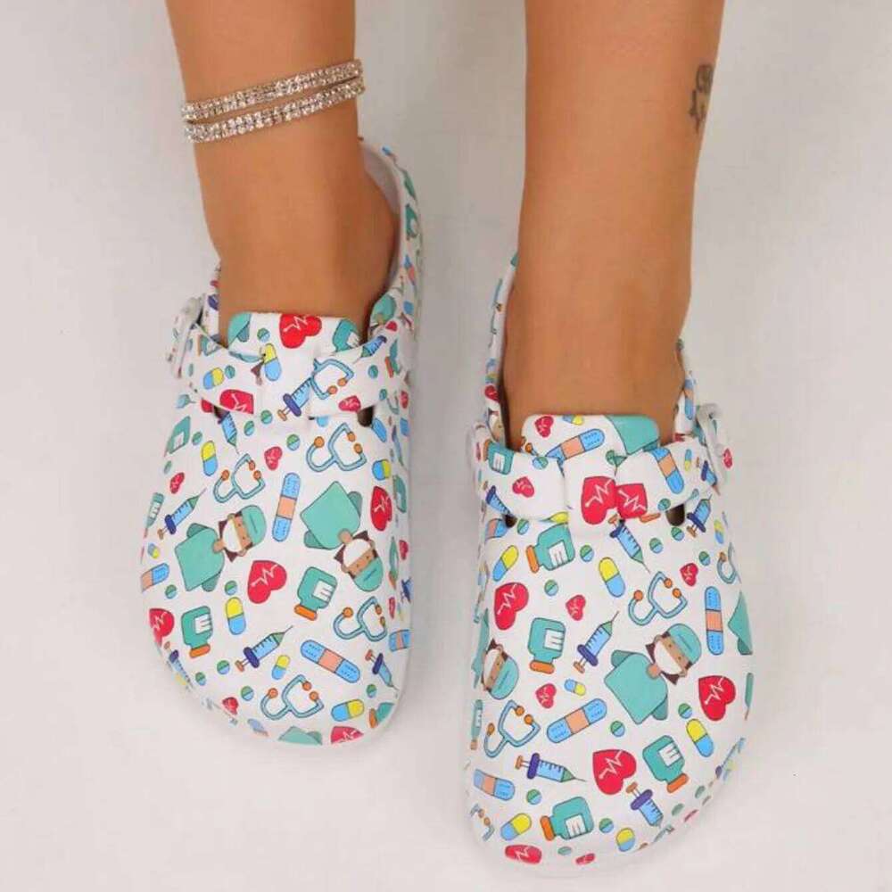 Medical Shoes EVA Laboratory Doctor Clogs Non-slip Nurse Surgical Slides Casual Beach Womens Indoor Work Slippers