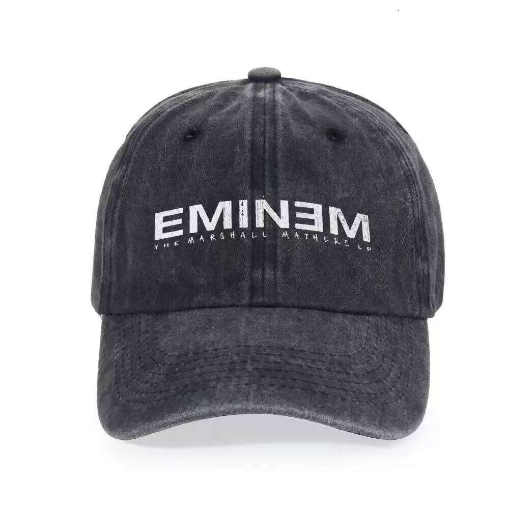 Vintage Rapper Rap God Eminem Baseball Men Women Distressed Washed Headwear Outdoor Workouts Adjustable Fit Caps Hat Y260304