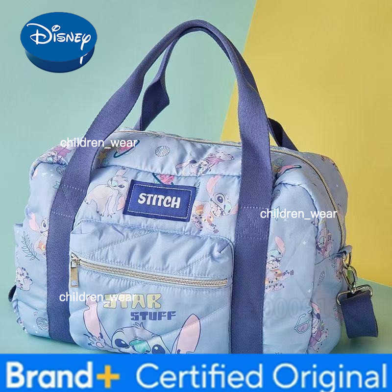 Disney New Diaper Bag Handbag Large Capacity Baby Diaper Bag Cartoon Fashion Storage Portable Travel Bag High Quality H260305