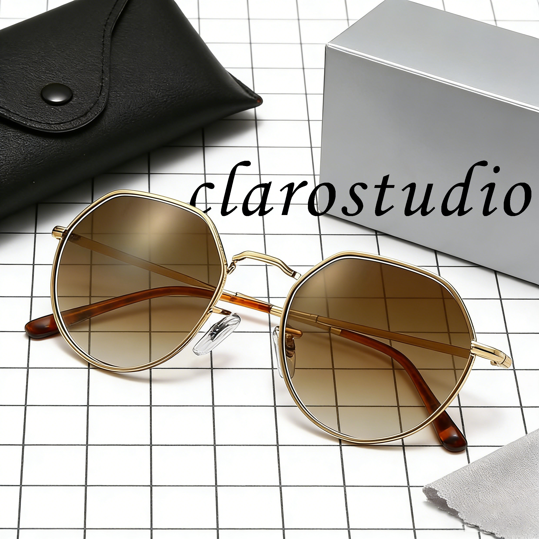 Designer Sunglasses Mens Womens High Quality luxury glasses mens with box Classical Sun Fashion pilot sunglases uv 400 casual Suitable for daily dressing