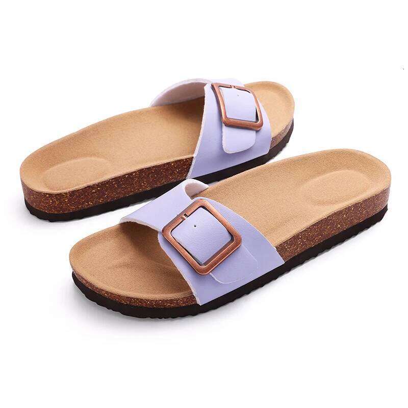VETICA Summer Women Flat Outdoor Beach Casual Vacation Nonslip Slippers Walking Cushion Sandals
