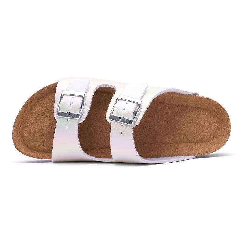 Kidmi Fashion Women Cork Summer Soft Nonslip Outdoor Beach Vacation Pool Walking Thong Cushion Sandals