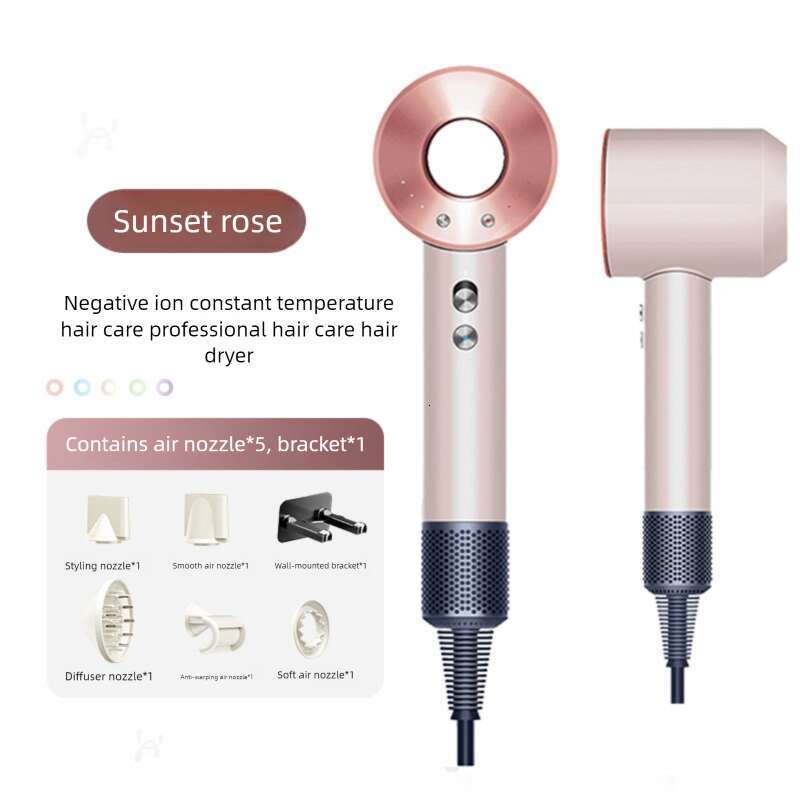 Famous Brand Huaqiangbei Mousen Top High Speed Salon Home Use Power Negative Ion Leafless Hollow Hair Dryer CKS