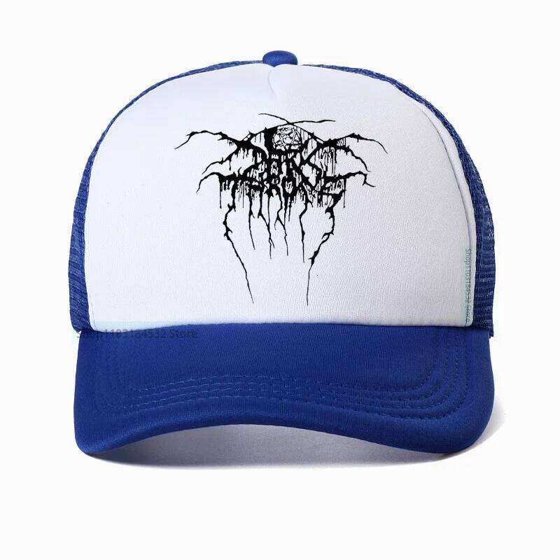 Darkthrone New Death Band men hat rock Logo hats Black Metal Mayhem Dimmu Borgir Taake Dark Throne Baseball cap Y260304