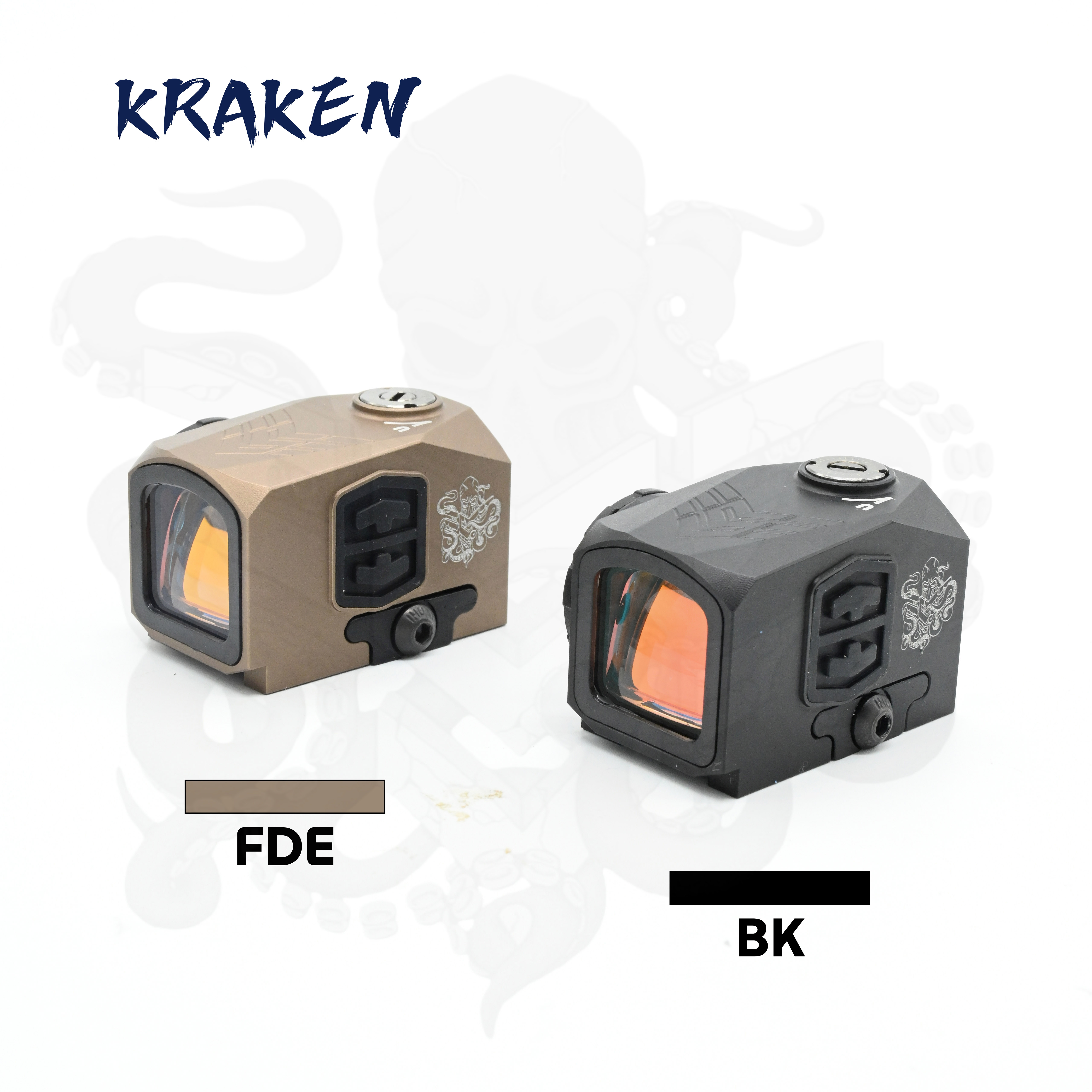 KRAKEN 3MOA RED DOT SIGHT Closed Emitter RMR and MOS Basic Mount Shack Awake