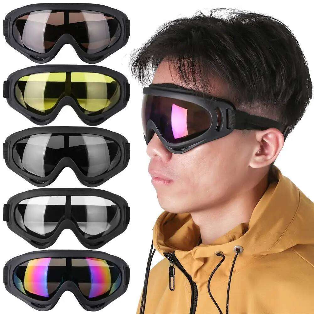 Ski Snowboard Goggles Mountain Skiing Eyewear Snowmobile Winter Sports Gogle Snow Glasses Cycling Sunglasses Mens Mask for Sun S260304